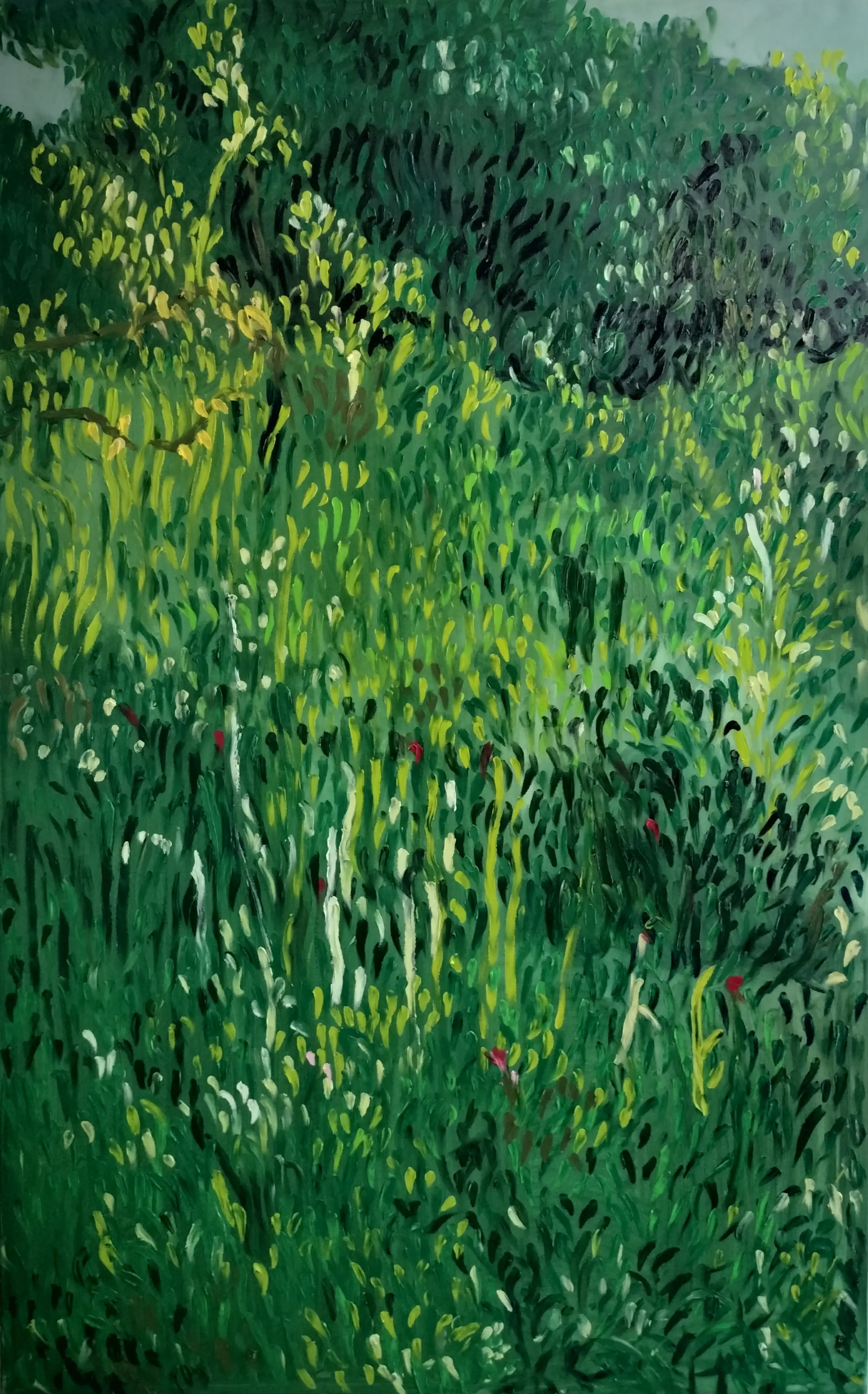 Živá Zem 2 | Olej na plátne | 160x100cm | 2024 | Séria: Živá Zem